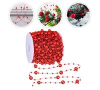 1 rotolo di perline albero di Natale ghirlanda fai da te perline finte perle