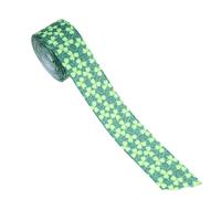 1 rotolo di regalo wrapping nastro St. Patrick's Day Patterns nastro presente