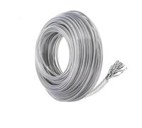 1 Rotolo Lungo e Rotondo di Ricambio for decespugliatore, Filo di Acciaio da 5 m/10 m/15 m, in Nylon, for tagliaerba(2.4mm,10m)