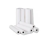 1 ROTOLO PER PLOTTER INKJET 90GR CARTA BIANCA 61CMX50MT 50AN PROFESSIONALE A1