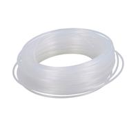 1 Rotolo Rotondo Taglio Linee 2mm X 100m Bianco Nylon Filo Corda Potatura Parte