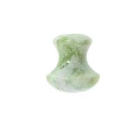 1 rullo per massaggio viso in pietra di giada per tutto il corpo, strumento per la cura della pelle, massaggiatore, guasha, raschiatura funghi, pietra