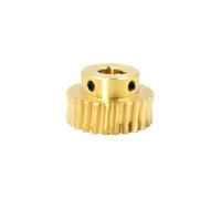 1 ruota elicoidale in ottone da 30/40 denti, barra in acciaio 45 mm modulo,5, ingranaggio in con foro tondo 8 a 10 e for chiavetta(14MM*20)