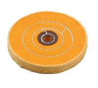 1 ruota lucidante in cotone for lucidatura automobilistica - Ruota in panno antipelucchi da 2-8 pollici, perfetta for la finitura di gioielli e metalli(Yellow,8 inch)