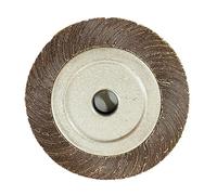 1 ruota lucidante in tessuto non tessuto da 200 mm - Ruota a lamelle in nylon con panno abrasivo for metallo, acciaio inossidabile, alluminio, legno(320grit)