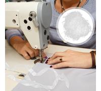 1 sacchetto di cinghie elastiche chiare cuciture a spalline chiare e elastiche