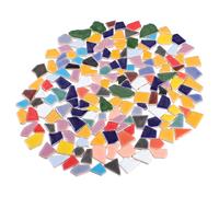 1 sacchetto di pezzi di mosaici in ceramica pezzi di mosaico in ceramica fai