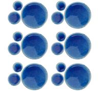 1 sacchetto di tessere di mosaico in ceramica di forma irregolare per la