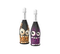 1 Santero Spumante Halloween Bianco Extra Dry 750 ml Fantasie Assortite (INVIO Casuale)