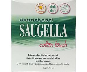 1 SAUGELLA Assorbenti Giorno Con Ali 14 Pezzi