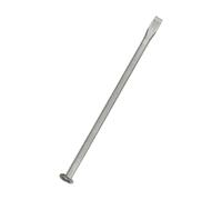 1. Scalpelli in acciaio ad alto tenore di carbonio con doppia punta da 6 mm e 12 mm, impugnatura ergonomica, per scolpire e scolpire le rocce in muratura
