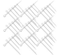 1 scatola di clip per forcina a molla in acciaio resistente per coppiglia per