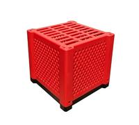 1 scatola di immagazzinaggio for filtro for acquario in PVC, cubo, carbone attivo, accessori for acquario (senza filtro)(5 pcs)