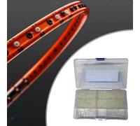 1 scatola di occhielli per racchetta da badminton riparazione occhielli di