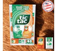 1 scatola di TIC TAC Box con 40 mini confezioni mix caramelle aromatizzate al...