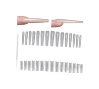 1 scatola forme estensioni per unghie ovali affusolate a effetto rapido facile applicazione per stili frenetici migliora la bellezza in pochi minuti forme unghie