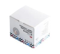 1 scatola infantile pulitore lingua tessuto non tessuto pennello dito bocca delicato strumento di massaggio per neonati fino a 2 anni morbido non tessuto infantile bocca Cleaner