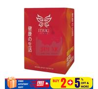 1 Scatola Itsuki Kenko Pepe Rosso ed Erbe Foot Pads Patch Disintossicante SPE...