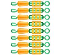 1 Scatola Lure Connector Molla e Gomma, Lega di Rame, Leggero | Confezione da 1, Portatile per Pesca All’aperto, Aiuta a Ridurre L’intreccio dei Fili