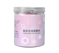 1 Scatola Maschera Compressa Viso in Seta Bianca, Fogli