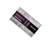 1 scatola ovale Sandwich Nails Art Extension Tips per Natural Fit Comfort ABS Materiali lunga usura Nail Kit