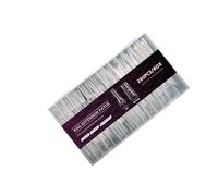 1 scatola ovale Sandwich Nails Art Extension Tips per Natural Fit Comfort ABS Materiali lunga usura Sandwich unghie