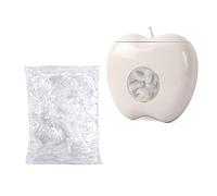 1 scatola per pellicola trasparente, 100 pezzi sacchetti per alimenti, contenitori in plastica per alimenti, scatola portaoggetti da parete per cucina, (grigio moda)