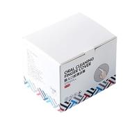 1 scatola pulitore lingua infantile tessuto non tessuto pennello dito delicato bocca strumento di massaggio per neonati fino a 2 anni bocca bambino