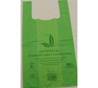 1 SCATOLE SHOPPERS SACCHETTO COMPOSTABILE E BIODEGRADABILE 30X60 4KG