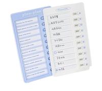 1 Scheda Di Monitoraggio Delle Attività Con Interruttore Scorrevole, Pianificatore Buone Abitudini E Progressi Degli Obiettivi(White-1)