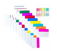 1 Schede Imposta Schede File Scritti Etichette Marcatori Colorati Per Le Libri Lettura Note E Classifica I File