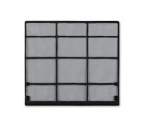 1 schermo antipolvere per condizionatori d'aria per proteggere efficacemente la vostra unità dalla polvere (30 x 27,5 cm)