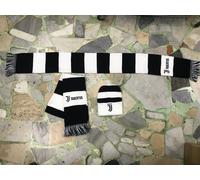 1 SCIARPA + 1 CAPPELLO JUVENTUS UFFICIALE LANA CAP SCARF JUVE NUOVO LOGO