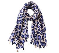 1 Sciarpa Con Stampa Leopardata, Sciarpa Morbida Con Frange, Sciarpa Da Donna Fashion, Sciarpa Colorata, Sciarpa Lunga Fashion, Accessori Abbigliamento