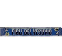 1 sciarpa napoli il vesuvio la terra che amo scarf bufanda calcio cc