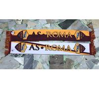 1 SCIARPA ROMA RASO DI POLIESTERE UFFICIALE MAGICA LUPA TOTTI Stampa Fronte Retr