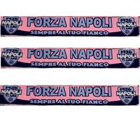 1 sciarpa sempre al tuo fianco napoli rosa scarf bufanda calcio cc
