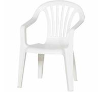 1 Sedia in polipropilene per bambini cm 36,5x40x52 H Colore bianco
