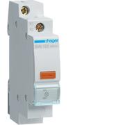 1 Segnalatore Luminoso Arancione 1M ( HAGER cod. SVN123 )
