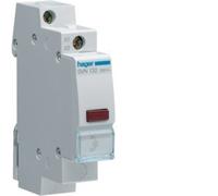 1 Segnalatore Luminoso Rosso 1 12-48V 1M ( HAGER cod. SVN132 )