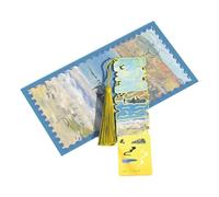 1. Segnali Segnalibri In Metallo Pittura Olio Con Nappe Segnali Libri Con Inciso Fiori Cavi Per Segnalibri Fatti A Mano