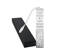 1 segnalibro in acciaio inox con 1 scatola, segnalibro in pensione, segnalibro benedizione, segnalibro creativo, segnalibro cavo, regalo per amici