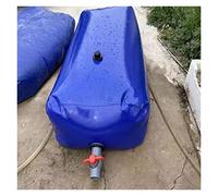 1 serbatoio pieghevole for acqua da 500/1000 galloni - Contenitore for la raccolta dell'acqua piovana in PVC resistente(757L/200Gal/1.2x0.8x0.79 m)