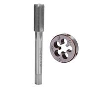 1 Set 1/2-28 Unef Filo Rubinetto & Die Alto Durezza Destra for Modanatura