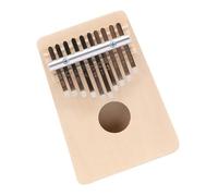 1 Set 10 Keys Kalimba Thumb Piano Wood Finger Piano Musical Instrument for Kids Beginners Thumb Piano