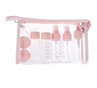 1 Set / 10 pezzi Contenitori da viaggio cosmetici portatili Articoli da