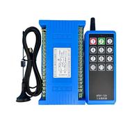 1 set 12 canali DC12 V / 24 V 36 V ricevitore radio + trasmettitore manuale con feedback, frequenza radio 434 MHz 200 m con antenna, radiocomando, gru azionamenti lineari