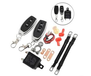 1 Set 12 V 250 A Telecomando Batteria Interruttore di Disconnessione IP65 Impermeabile per Auto RV Camion Veicolo Anti-Theft Power Cut Off con 30m Range