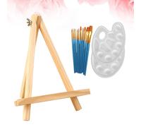 1 set 13 pezzi piccolo display da tavolo in legno artista a-frame cavalletto