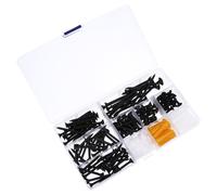 1 set/190pcs viti pratiche a testa rotonda set viti di auto -tocco in scatola